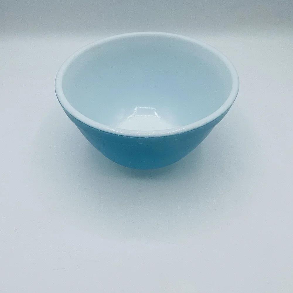 Vintage PYREX 401 Turquoise Blue Mixing Bowl 1.5 Pt 1½ Qt Nesting USA